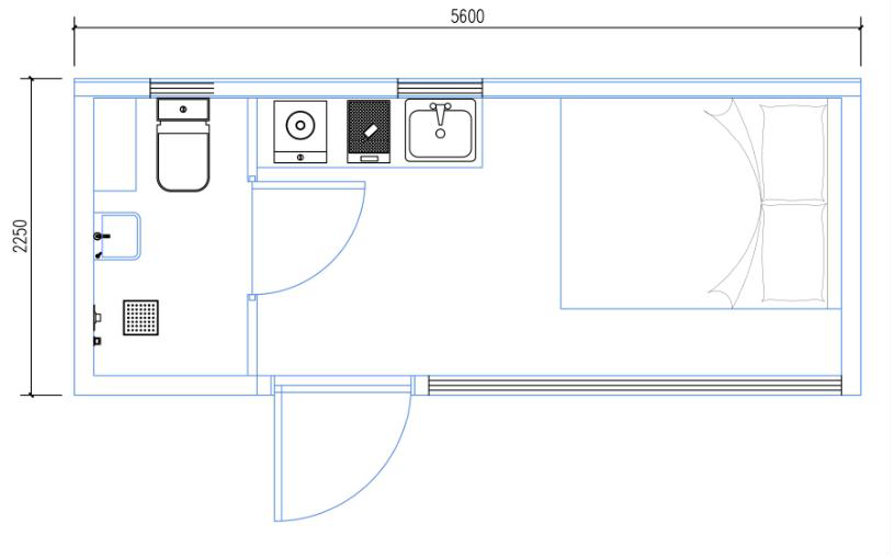 A1 floor plan